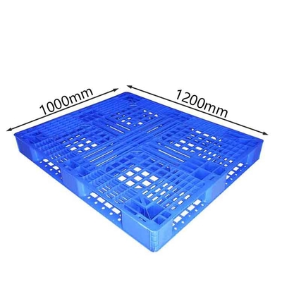 1200X1000 গুদাম 600Kg ডায়নামিক পলিথিন প্লাস্টিক স্কিড ভার্জিন এইচডিপিই প্যালেট