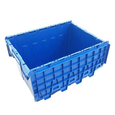 প্লাস্টিক মুভিং গুদাম PE হাইজিন বক্স 600x400x350mm 50Kg ভলিউম