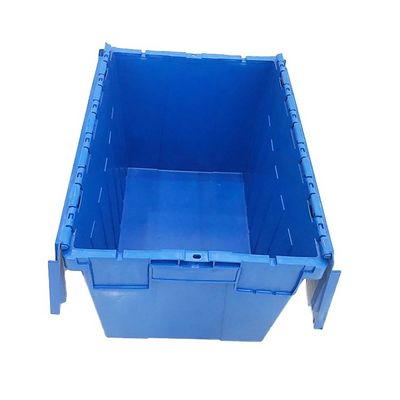 প্লাস্টিক মুভিং গুদাম PE হাইজিন বক্স 600x400x350mm 50Kg ভলিউম