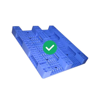 এরগনোমিক ওপেন ডেক প্যালেট 1300x1100 PE 5000Kg লোড হাইজেনিক