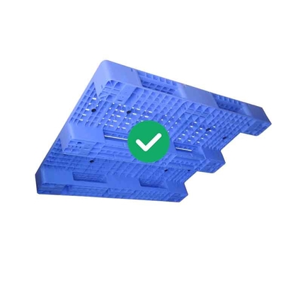 HDPE প্লাস্টিক 1300x1100 হেভি ডিউটি ​​প্যালেট 5000Kg স্ট্যাটিক লোড