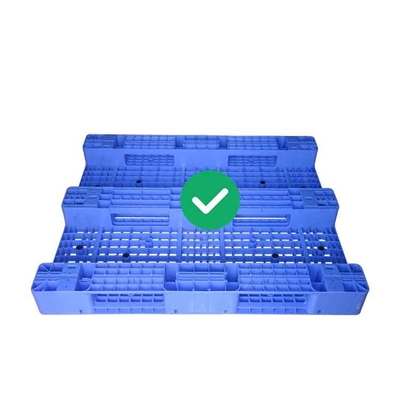 HDPE প্লাস্টিক 1300x1100 হেভি ডিউটি ​​প্যালেট 5000Kg স্ট্যাটিক লোড