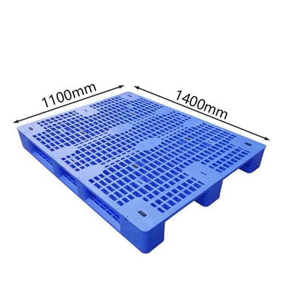 HDPE নেস্টেবল প্লাস্টিক প্যালেট 1400X1100 গুদাম 1500Kg ডাইনামিক
