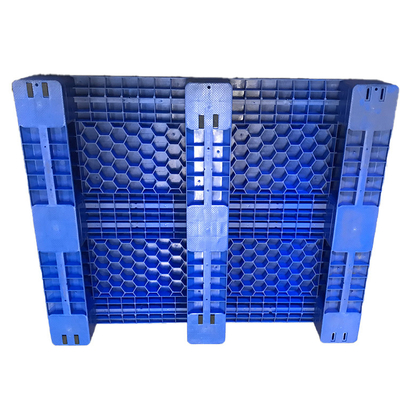 গুদাম র্যাকেবল প্লাস্টিক প্যালেট 1500 কেজি HDPE প্লাস্টিক রপ্তানি প্যালেট
