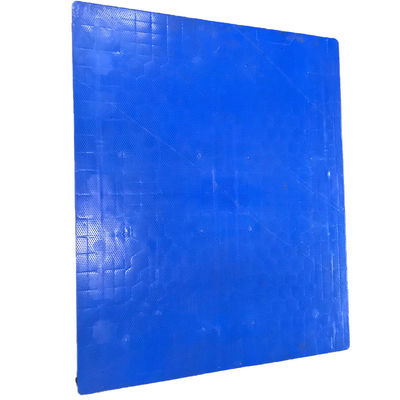 গুদাম র্যাকেবল প্লাস্টিক প্যালেট 1500 কেজি HDPE প্লাস্টিক রপ্তানি প্যালেট