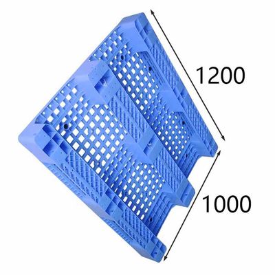 ক্লোজড ফ্ল্যাট ডেক হেভি ডিউটি ​​প্লাস্টিক প্যালেট HDPE 1200 X 1000 X 150mm