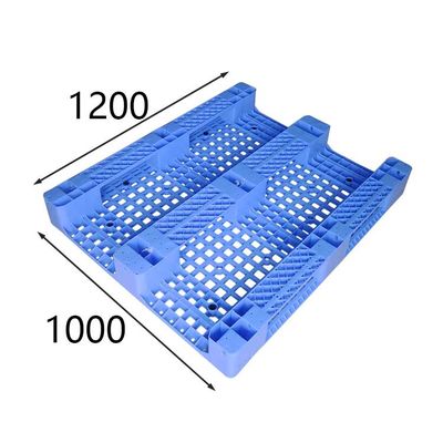 ক্লোজড ফ্ল্যাট ডেক হেভি ডিউটি ​​প্লাস্টিক প্যালেট HDPE 1200 X 1000 X 150mm